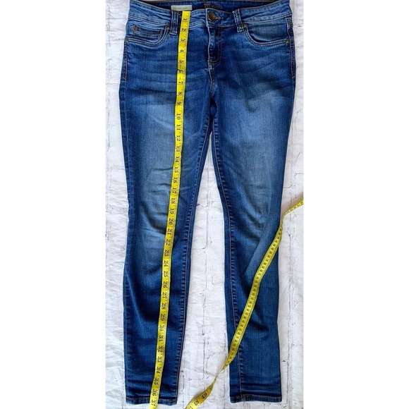 EUC Women’s Size 6 Kut From The Kloth Toothpick Skinny Denim Blue Jeans - Picture 6 of 8